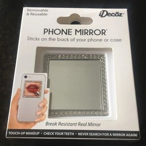 Silver Phone Mirror